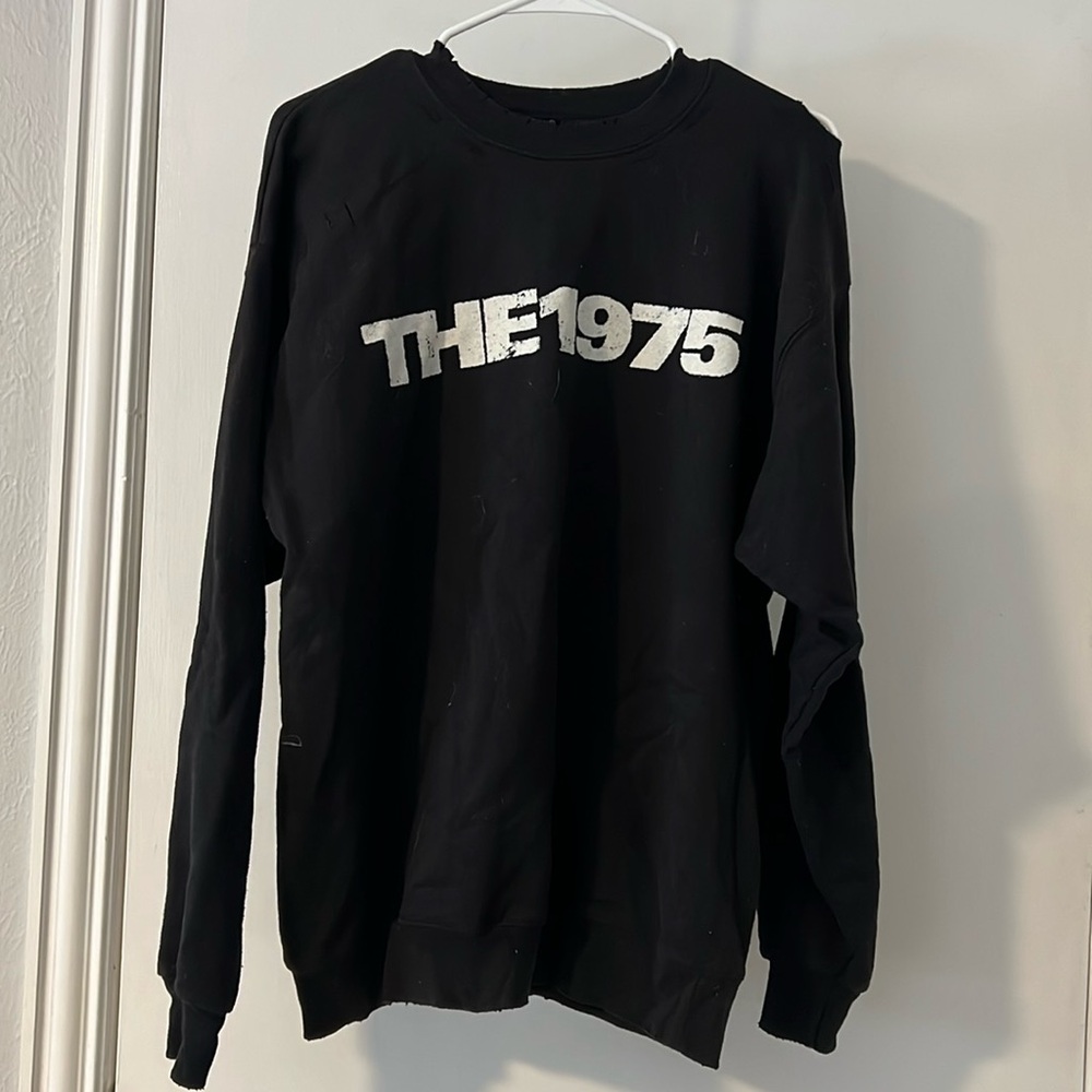 1975 distressed sweater